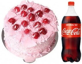 4-6 Kişilik Frambuazlı Pasta