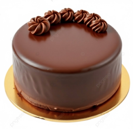 Gurme Çikolatalı 2-3 Kişilik Doğum Günü Pastası